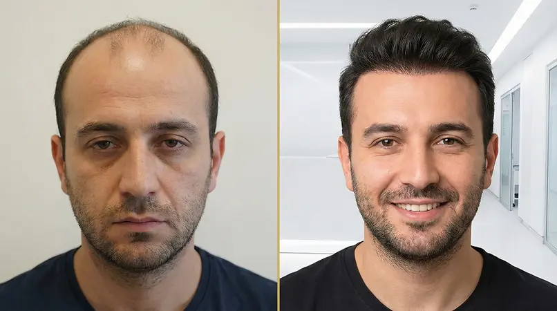 Armeda Clinics Eindhoven haartransplantatie before en after